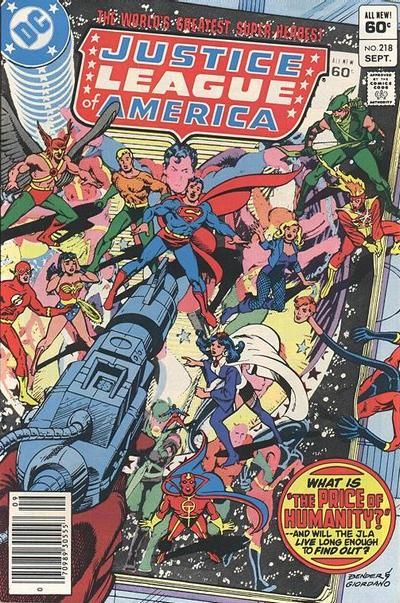 Justice League of America #218 Comic