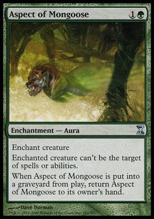 Aspect of Mongoose (Time Spiral) Trading Card