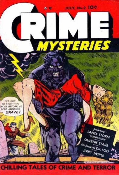 Crime Mysteries #2 Comic