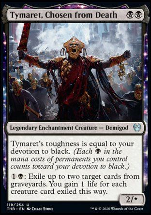 Tymaret, Chosen from Death (Theros Beyond Death) Trading Card