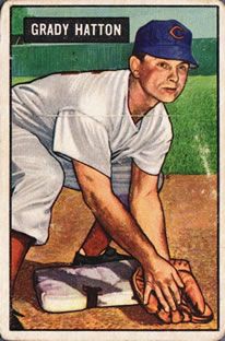 Grady Hatton 1951 Bowman #47 Sports Card