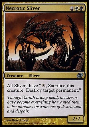 Necrotic Sliver (Planar Chaos) Trading Card