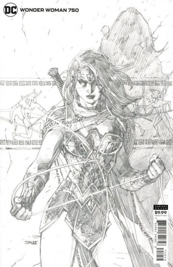 Wonder Woman #750 (Lee Sketch Cover)