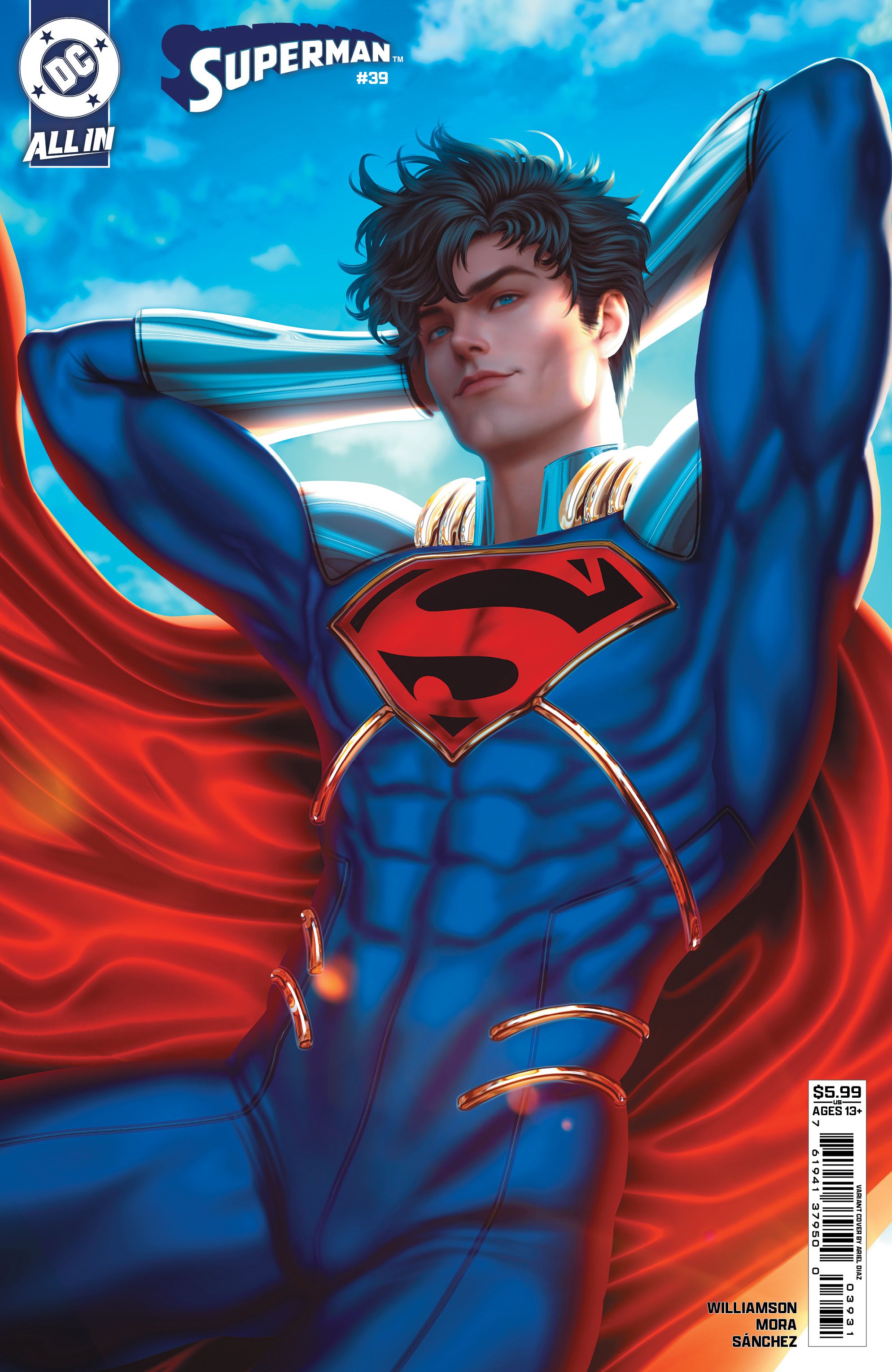 Superman #39 (Cvr C Ariel Diaz Card Stock Variant) Comic