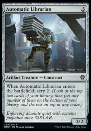 Automatic Librarian (Dominaria United) Trading Card