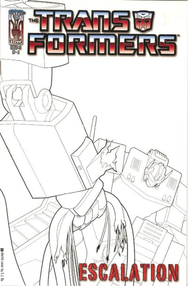 Transformers: Escalation #5 (Retailer Incentive Edition A)