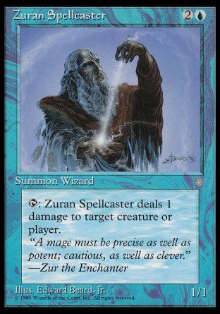 Zuran Spellcaster (Ice Age) Trading Card