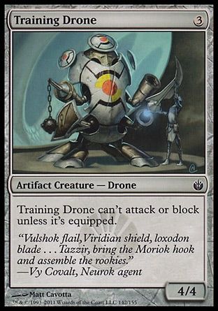 Training Drone (Mirrodin Besieged) Trading Card