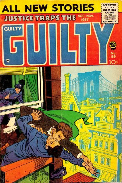 Justice Traps the Guilty #89 Comic