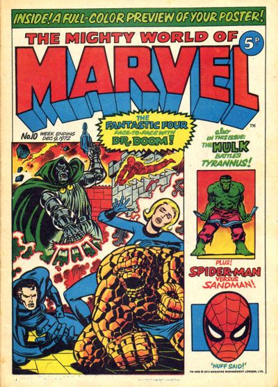 Mighty World of Marvel, The #10 Comic