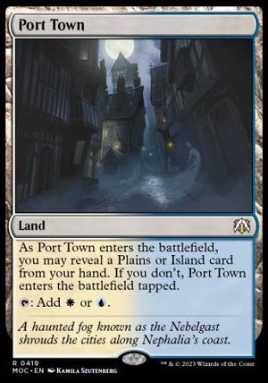 Port Town (March of the Machine Commander Decks)