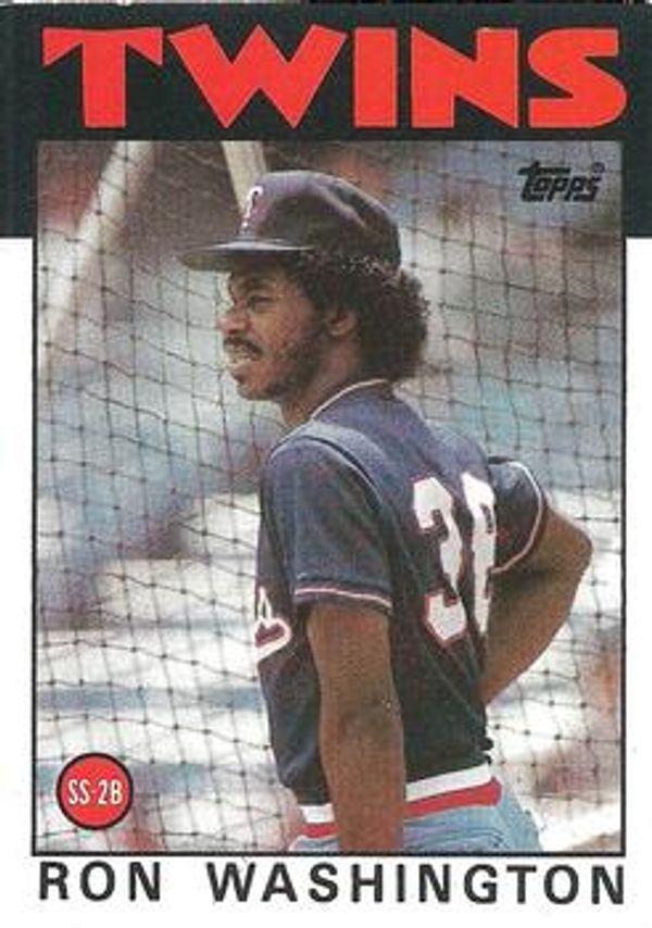 1986 Topps Minnesota Twins Baseball Card Team Set