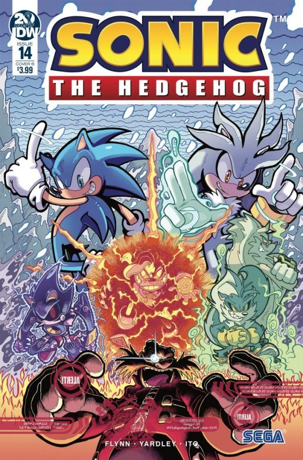 Sonic the Hedgehog #14 (Cover B Gray)