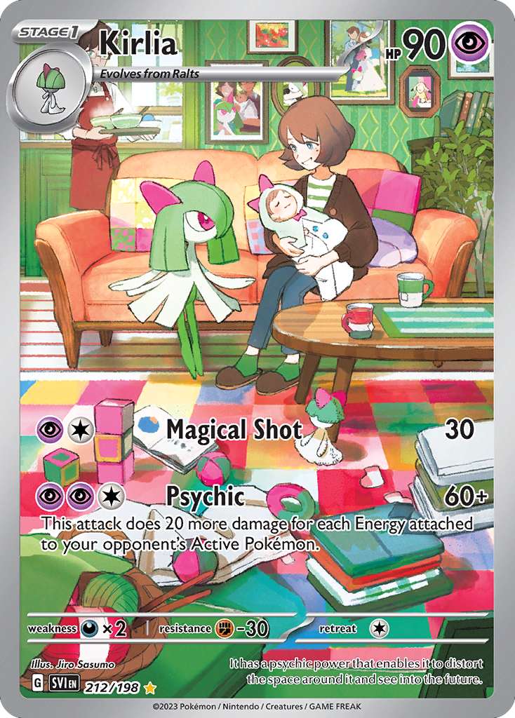 Kirlia (212/198) - Scarlet & Violet Pokémon Card