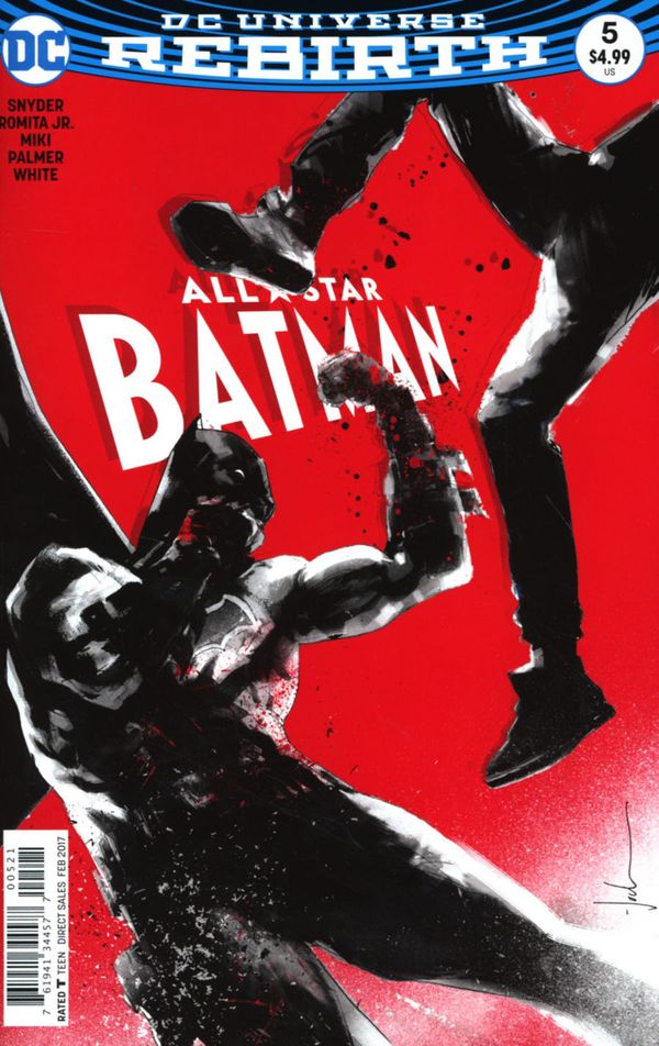 All Star Batman #5 (Jock Variant Cover)