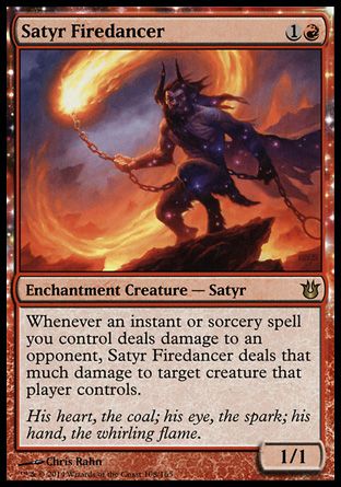 Satyr Firedancer (Born of the Gods) Trading Card