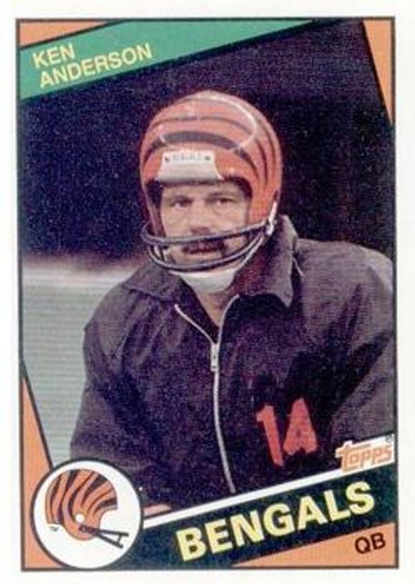 Ken Anderson 1984 Topps #34