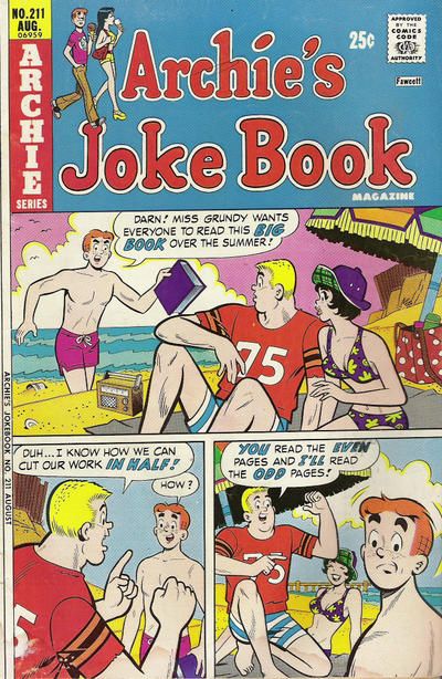 Archie's Joke Book Magazine #211 Comic