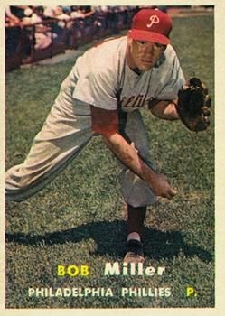 Bob Miller 1957 Topps #46 Sports Card