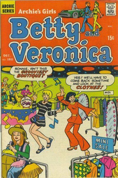 Archie's Girls Betty and Veronica #180 Comic