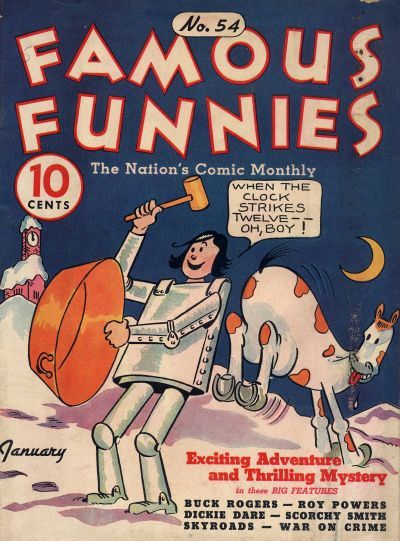 Famous Funnies #54 Comic