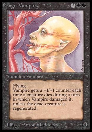 Sengir Vampire (Beta) Trading Card