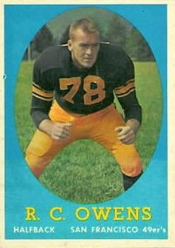 R.C. Owens 1958 Topps #64 Sports Card