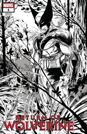 Return of Wolverine #1 (Mcfarlane Remastered B&w Variant)
