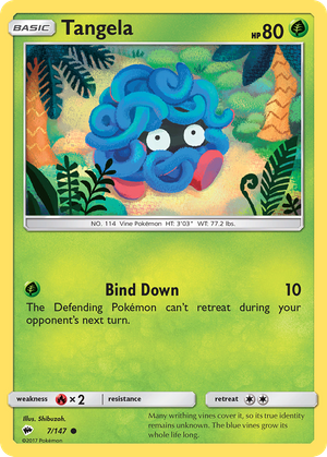 Tangela (7/147) - Burning Shadows