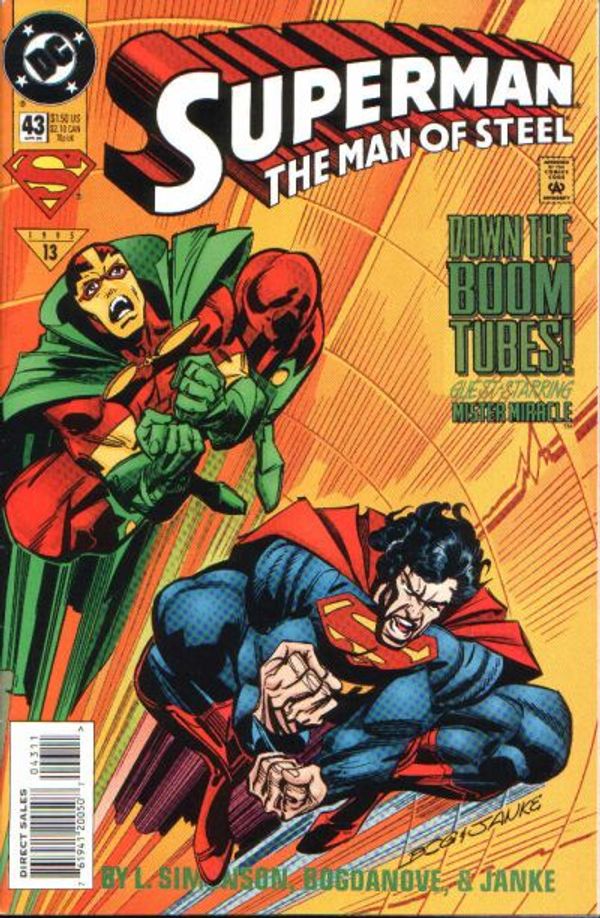 Superman: The Man of Steel #43