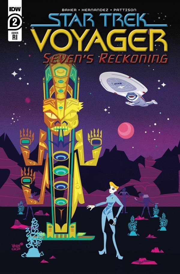 Star Trek Voyager: Seven's Reckoning #2 (10 Copy Veregge Cover Cover)