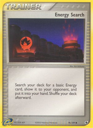 Energy Search (Trainer: Item) (90/109) - Ruby & Sapphire (Reverse Holo)