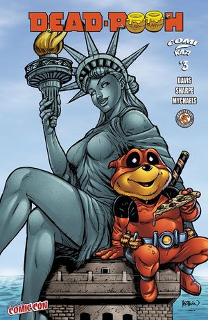 Dead Pooh 3 Kotkin Convention Edition comic cover