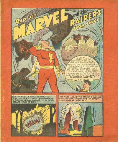 Captain Marvel and the Raiders from Space #? Comic