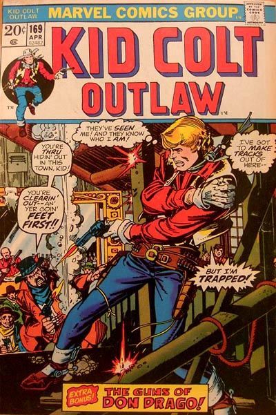 Kid Colt Outlaw #169 Comic