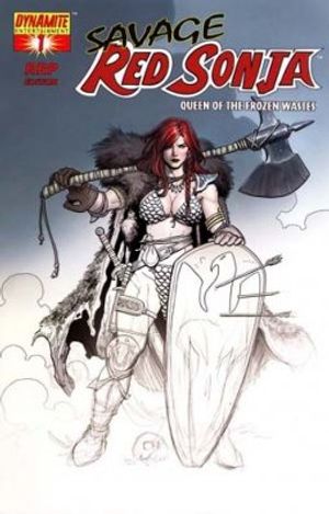Savage Red Sonja: Queen of the Frozen Wastes #1 (Silver Foil Edition)
