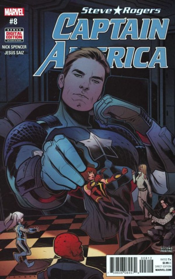 Captain America Steve Rogers #8 (2nd Printing)