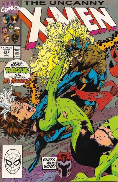 Uncanny X-Men #269 Comic