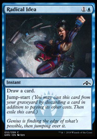 Radical Idea (Guilds of Ravnica) Trading Card