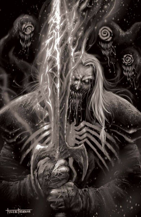 Venom #28 (Kirkham Sketch Cover)