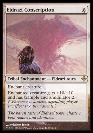 Eldrazi Conscription (Rise of the Eldrazi) Trading Card