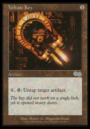 Voltaic Key (Urza's Saga) Trading Card