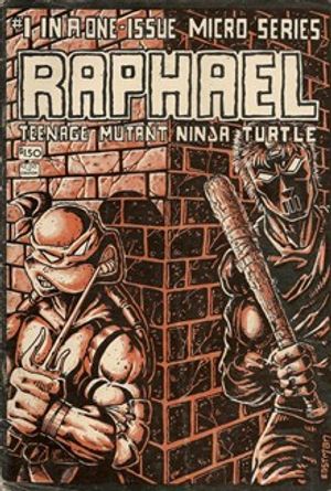 Raphael Teenage Mutant Ninja Turtles #1 impresión 1st-certificado de garantía Corporation 9.6 owwp 1985 Mirage. 