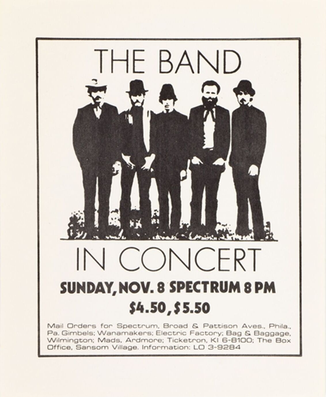 The Band Philadelphia Spectrum 1970 Value - GoCollect