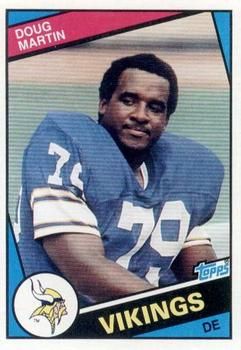 Doug Martin 1984 Topps #294 Sports Card