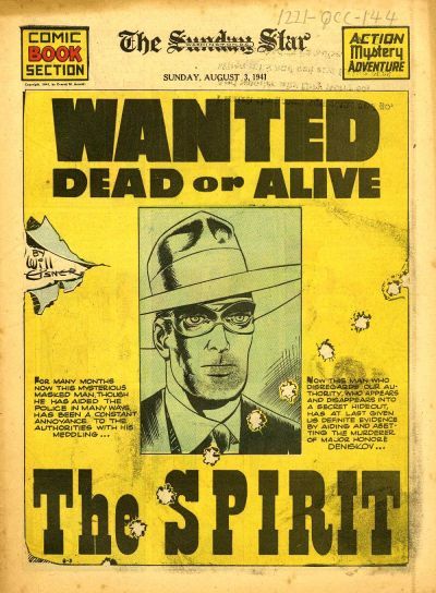 Spirit Section #8/3/1941 Comic