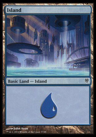 Island (Jace vs. Vraska) Trading Card