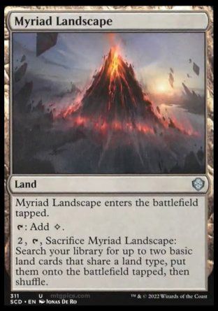 Myriad Landscape (Starter Commander Decks) Trading Card