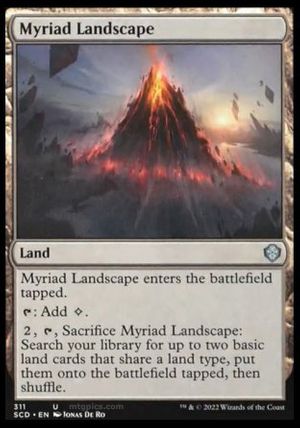 Myriad Landscape (Starter Commander Decks)