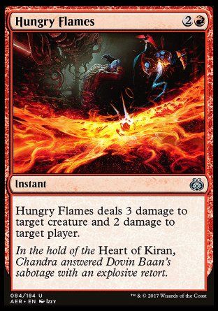 Hungry Flames (Aether Revolt) Trading Card